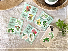 Load image into Gallery viewer, Flowers of Hawai'i Sticker Sheet SET A (Native Flowers)