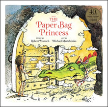 Load image into Gallery viewer, The Paper Bag Princess by Robert Munsch, illustrated by Michael Martchenko (Hardcover)