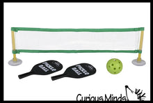 Load image into Gallery viewer, Mini Tabletop Pickleball Game Set - Net, Paddles and Ball