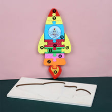 Load image into Gallery viewer, Montessori Educational Wooden Puzzle Christmas Kids Toy