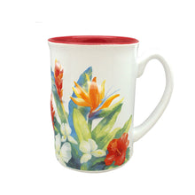 Load image into Gallery viewer, Embossed Island Garden Mug 14oz