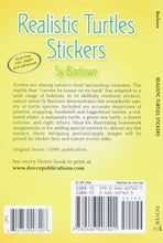 Load image into Gallery viewer, Little Activity Books Realistic Turtles Stickers by Sy Barlowe