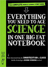 Load image into Gallery viewer, Big Fat Notebook - Everything You Need to Ace Science in One Big Fat Notebook: The Complete Middle School Study Guide edited by Michael Geisen