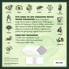 Load image into Gallery viewer, Easy Money Origami Kit: Fun-to-Fold Dollar Art! by Marc Kirschenbaum