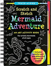 Load image into Gallery viewer, Mermaid Adventure Scratch and Sketch: An Art Activity Book for Artistic Mermaids of All Ages