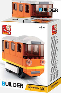 Builder City Vehicles Building Bricks Display Set (428 Pcs)