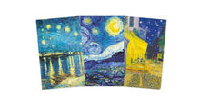 Load image into Gallery viewer, Vincent Van Gogh Set of 3 Mini Notebooks
