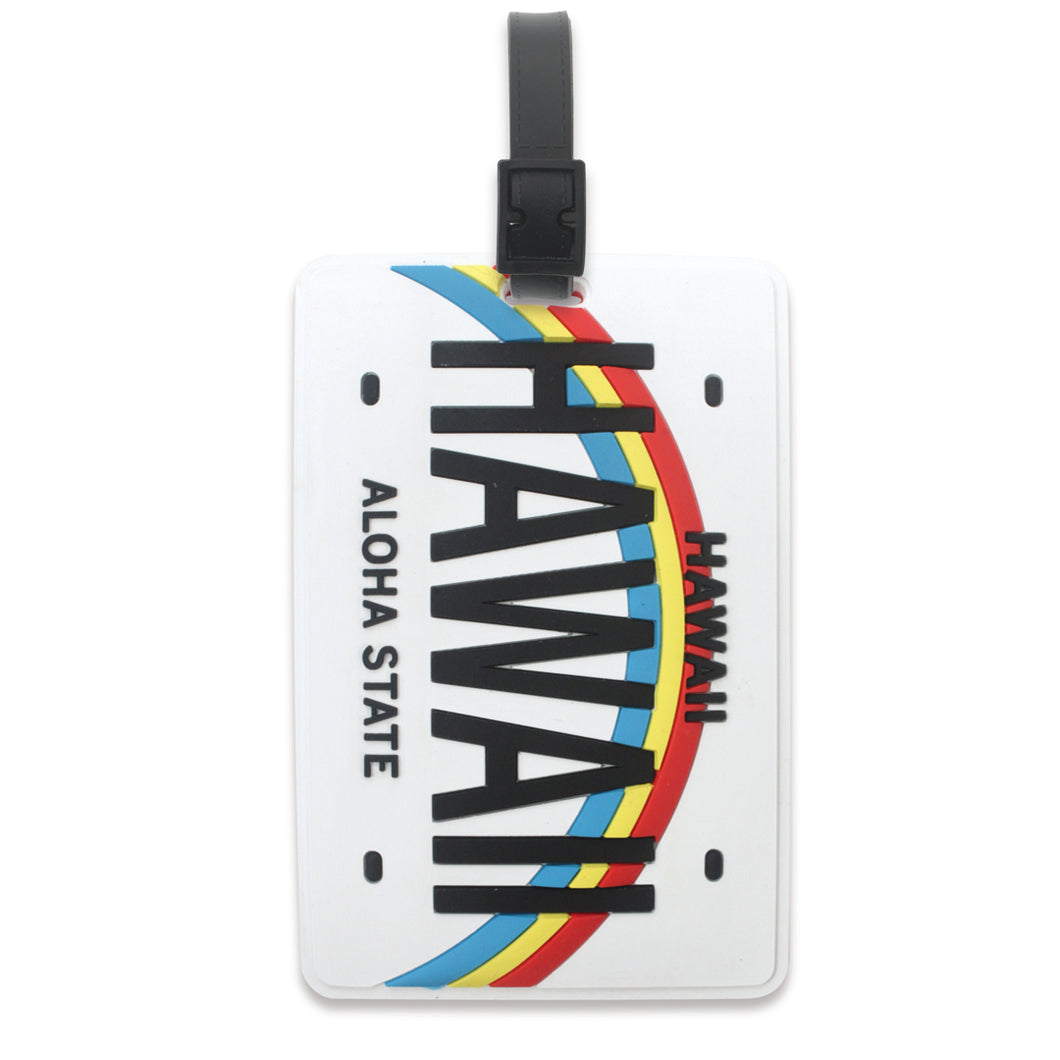 Hawai'i License Plate Luggage Tag