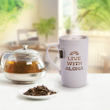 Load image into Gallery viewer, Live with Aloha Mug 18oz
