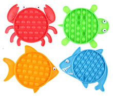 Load image into Gallery viewer, 1 Ocean Shaped Bubble Pop Fidget Toy
