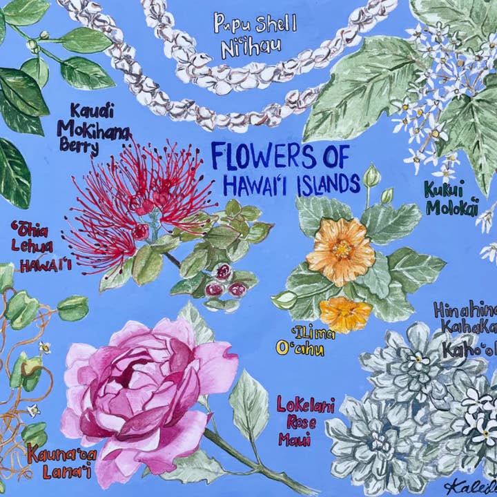 Flowers of Hawai'i - Kids 70 Piece Puzzle