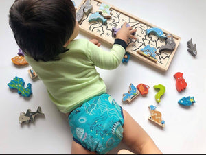 Ocean A to Z Puzzle & Playset