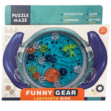 Load image into Gallery viewer, Gear Labyrinth Hand-Held Puzzle Maze
