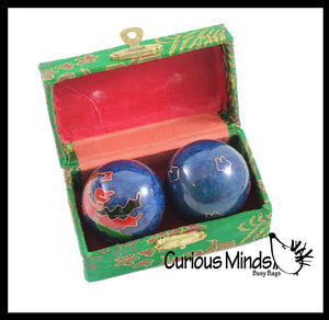1 Chinese Health Harmony Baoding Balls - Stress Relief Fidge