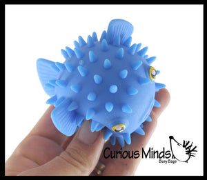 1 Puffer Fish Puffer Ball - Small Novelty Toy - Party Favor