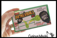 Load image into Gallery viewer, Mini Tabletop Pickleball Game Set - Net, Paddles and Ball
