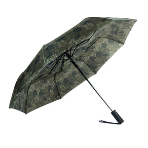 Compact Auto open Umbrella- Leaf- UM3238-BK