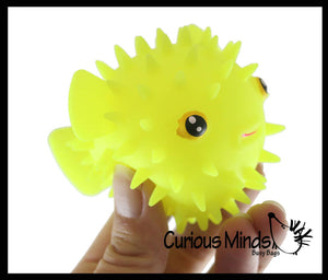 1 Puffer Fish Puffer Ball - Small Novelty Toy - Party Favor