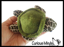 Load image into Gallery viewer, 1 Cute Small Turtle Plush Stuffed Animals- Adorable Tiny Min
