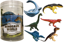 Load image into Gallery viewer, Dinosaur World Dino 3&quot; Plastic Figurine Collections
