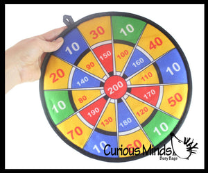 Hook and Loop Sticky Fabric Dart Board