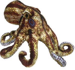 Octopus Aquatic Ocean Plush 10" Stuffed Animal