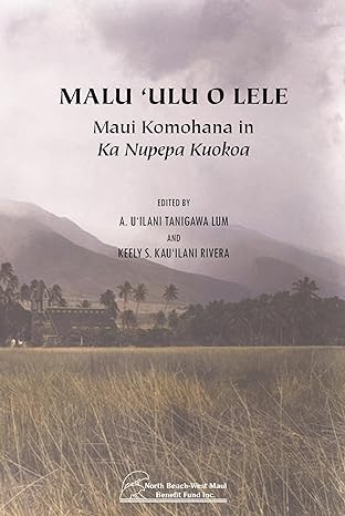 Malu 'Ulu o Lele -- Maui Newspapers