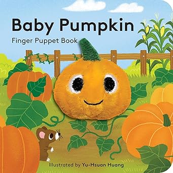 Baby Pumpkin Finger Puppet  Board Book