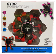 Load image into Gallery viewer, Gyro Formatron Fidget Spinner with Adjustable Arms Display
