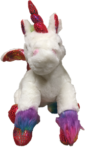 Colorful Unicorn 14" Plush Stuffed Animal