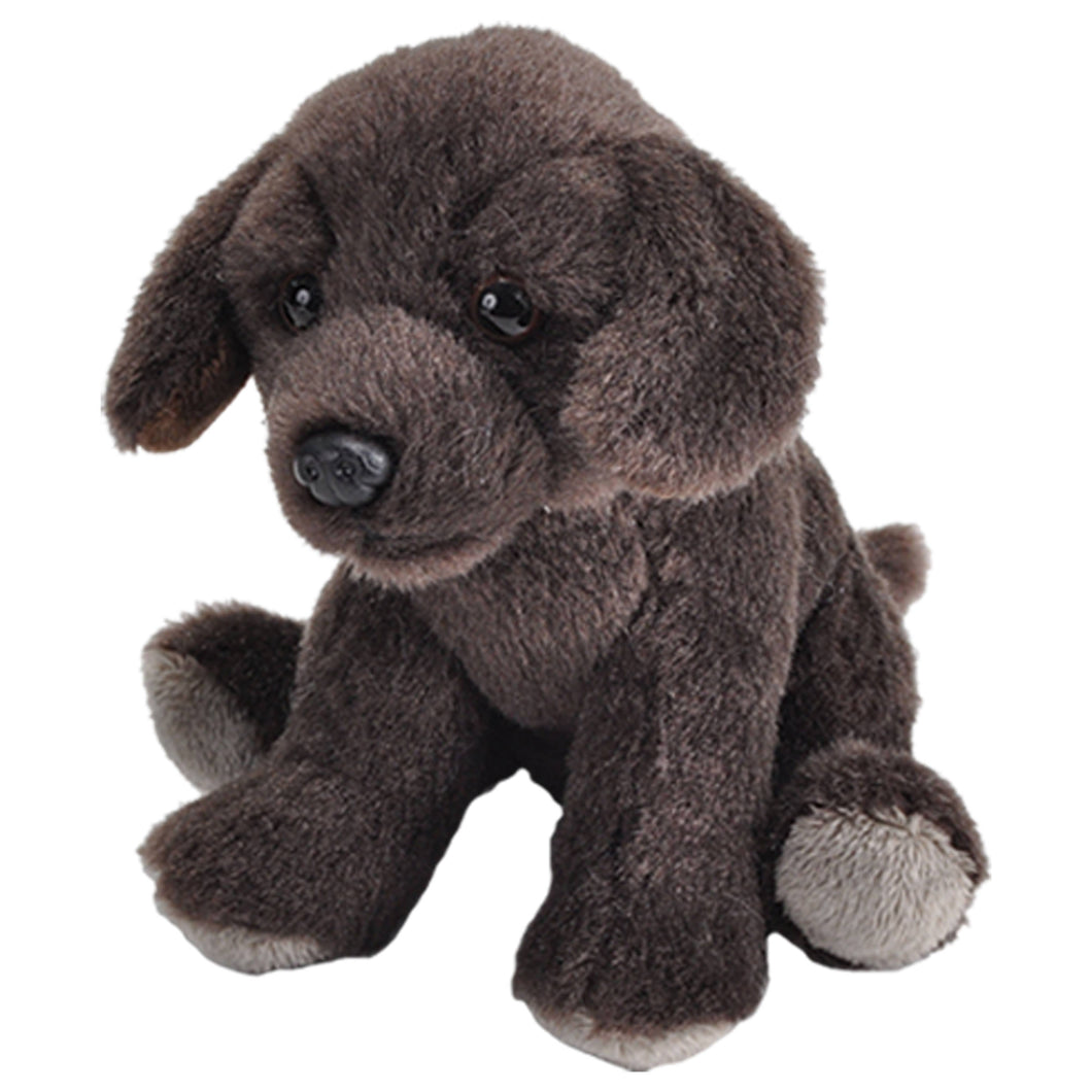 Pocketkins-ECO-Chocolate Labrador Dog Stuffed Animal 5