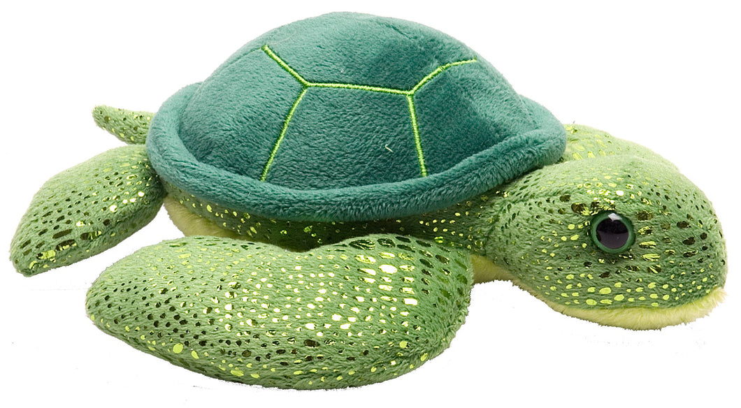 Hug'Ems-Mini Green Sea Turtle Stuffed Animal 7