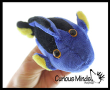 Load image into Gallery viewer, Cute Mini Blue Tang Fish Plush Stuffed Animal
