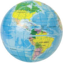 Load image into Gallery viewer, Globe Ball, Spongy Educational Soft Colorful Light Tactile
