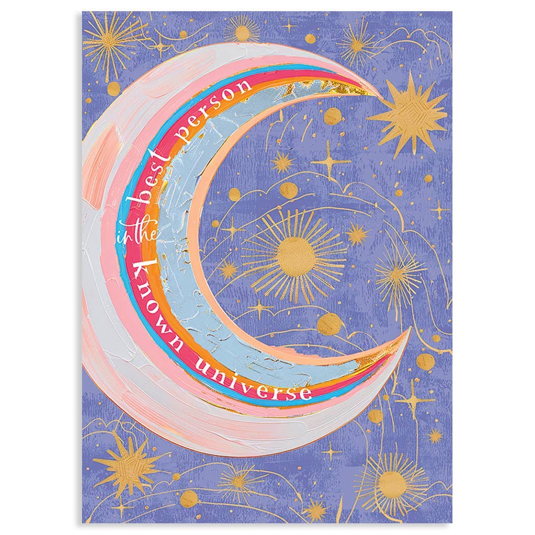 KNOWN UNIVERSE BIRTHDAY GREETING CARD 4.5 x 6.25