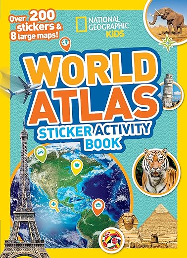 World Atlas Sticker and Activity Book