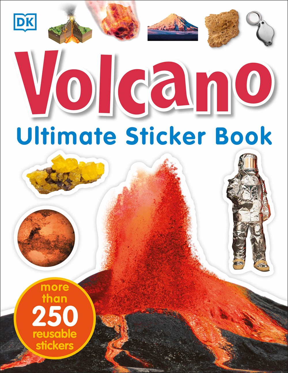 DK Ultimate Sticker Book: Volcano