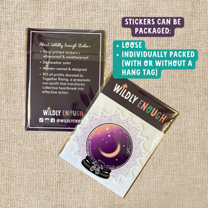 Forever Working on my TBR, 3-inch Sticker