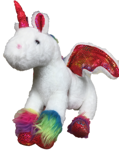 Colorful Unicorn 14" Plush Stuffed Animal