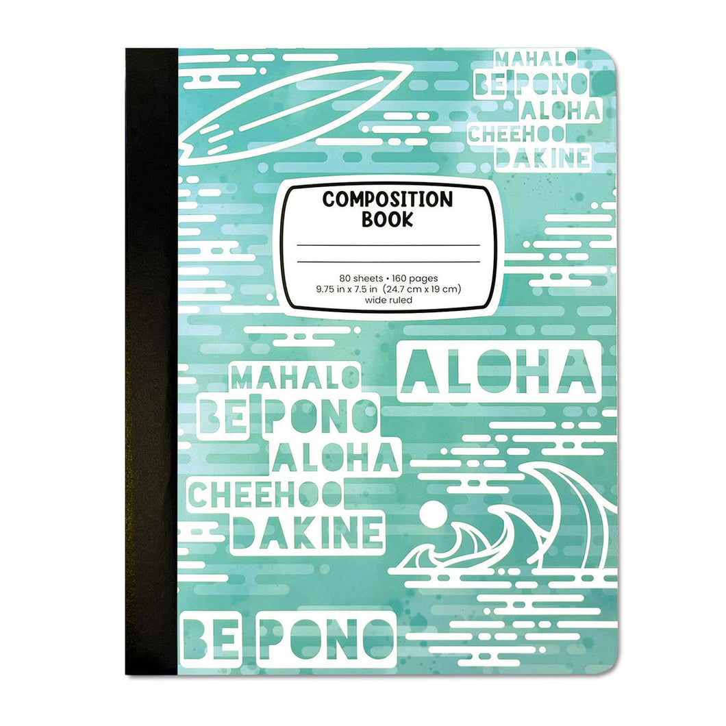 Composition Book- Be Pono