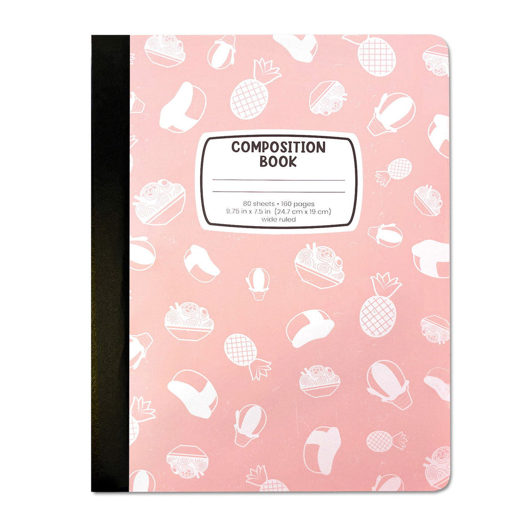 Composition Book- Ono Grindz (Pink)