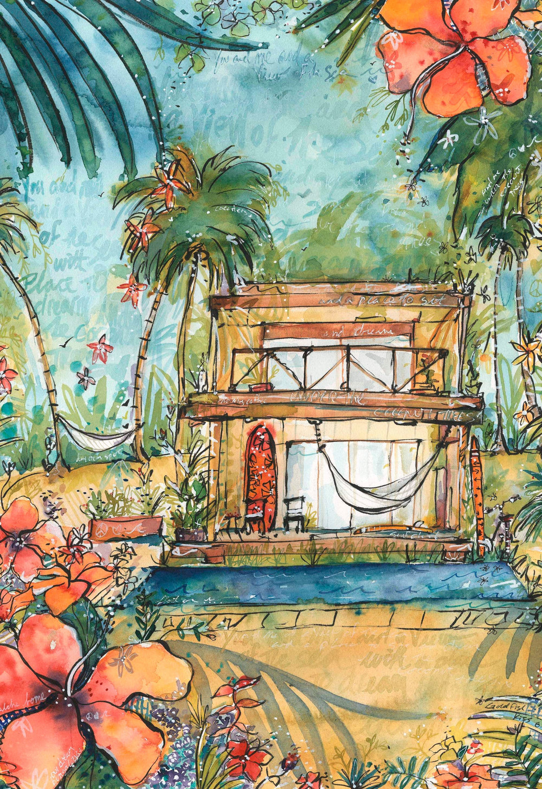 Dream House by Rebekah Steen (1000 Piece Puzzle)