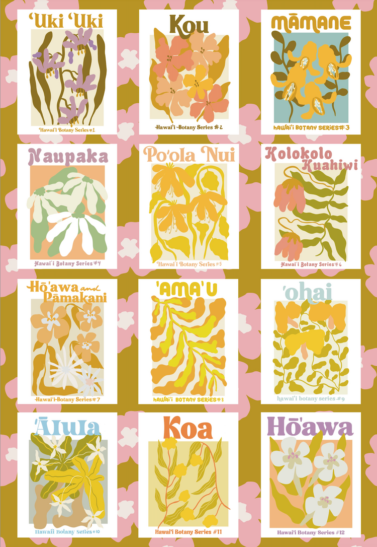 The Hawai'i Botany Series by Aida Salehi (1000 Piece Puzzle)