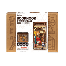 Load image into Gallery viewer, Bookstore Book Nook Craft Kit
