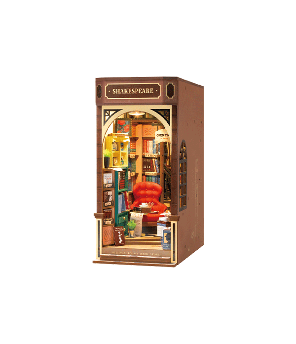 Bookstore Book Nook Craft Kit