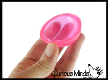Load image into Gallery viewer, 1 Jumbo 2&quot; Glitter Poppers - Rubber Pop Up Toy - Pop and Dro
