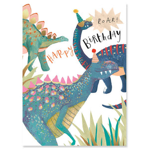 DINOSAURS | LOUISE TILER BIRTHDAY CARD