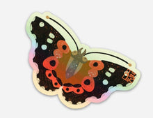 Load image into Gallery viewer, Pulelehua Kamehameha Butterfly Holographic Sticker
