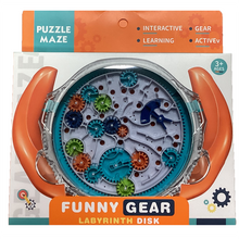 Load image into Gallery viewer, Gear Labyrinth Hand-Held Puzzle Maze
