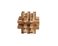 Load image into Gallery viewer, Large Ecologicals Bamboo Lattice Puzzle
